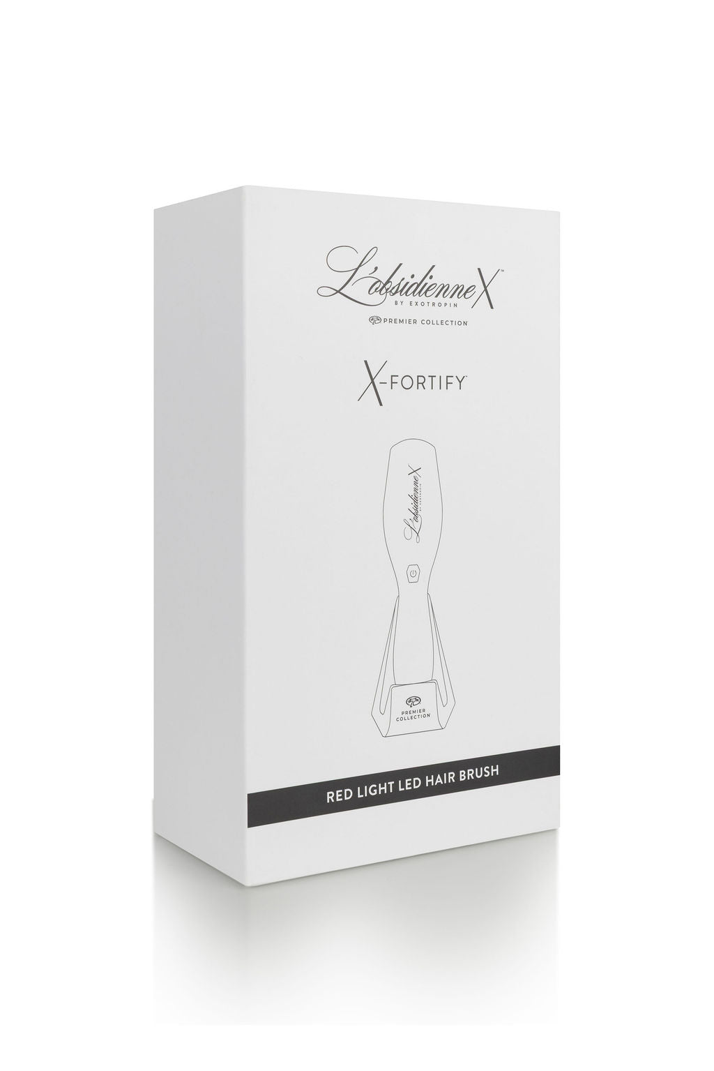 L’obsidienneX® X-FORTIFY™ Red Light LED Hair Brush